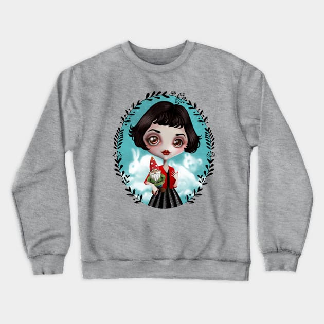 Amelie Crewneck Sweatshirt by sandygrafik